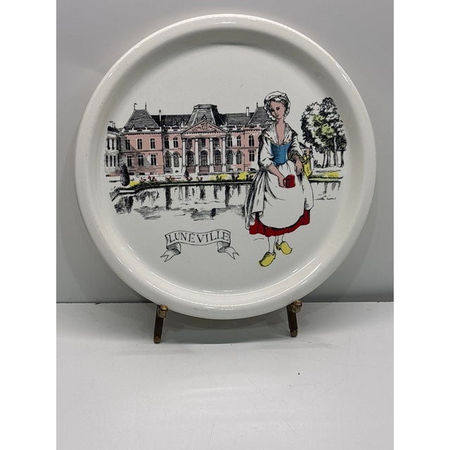 17th Century Set of 6 Salins France Quiche Lorraine 9 1/4” Plate Nancy Metz Toul Epinal (#Pa) For Sale - Image 15 of 18