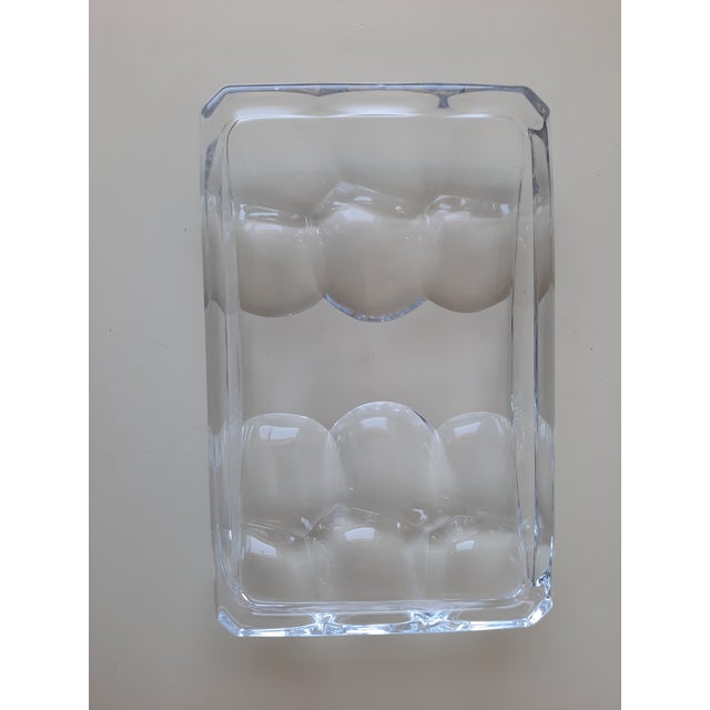 Crystal Coin Tray from Art Vannes, France, 1970s For Sale - Image 6 of 15