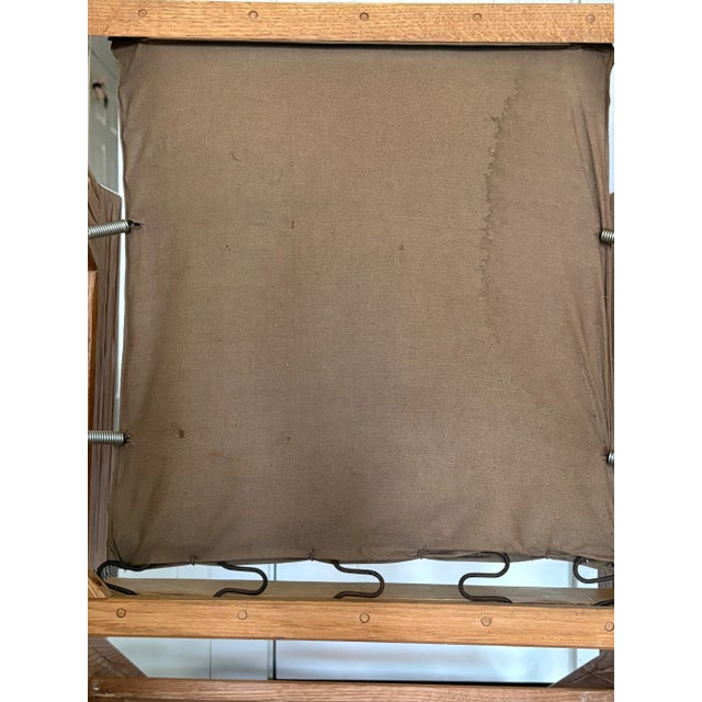 1950s A. Brandt Ranch Oak Mid-Century Oak Lounge Chair For Sale In Houston - Image 6 of 11