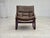 Norwegian Lounge Chair in Brown Furniture Leather, 1970s For Sale - Image 6 of 18