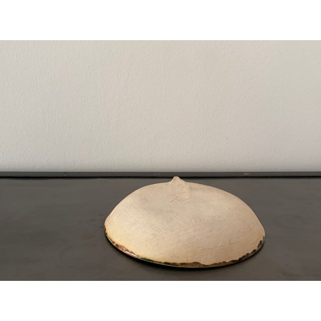 Maritime Wall Plate with Seaweed and Starfish from by Rügenkeramik Wilhelm Löber, GDR, 1960s For Sale - Image 18 of 18