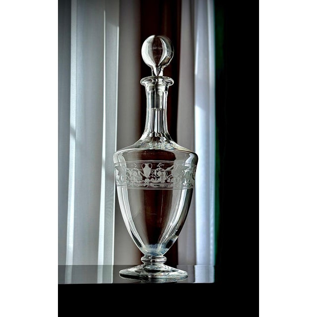 1920s French Cognac Decanter by Baccarat, 1920s For Sale - Image 5 of 11