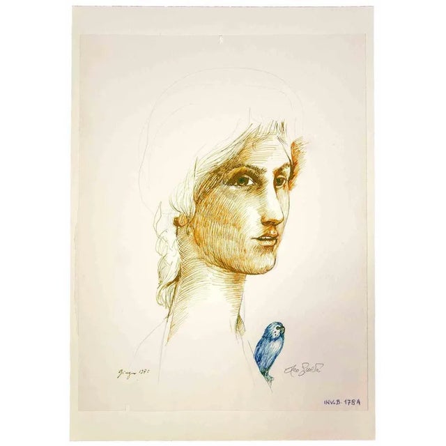 Portraits is an original contemporary artwork realized in 1970 by the italian contemporary artist leo guida (1992 - 2017)....