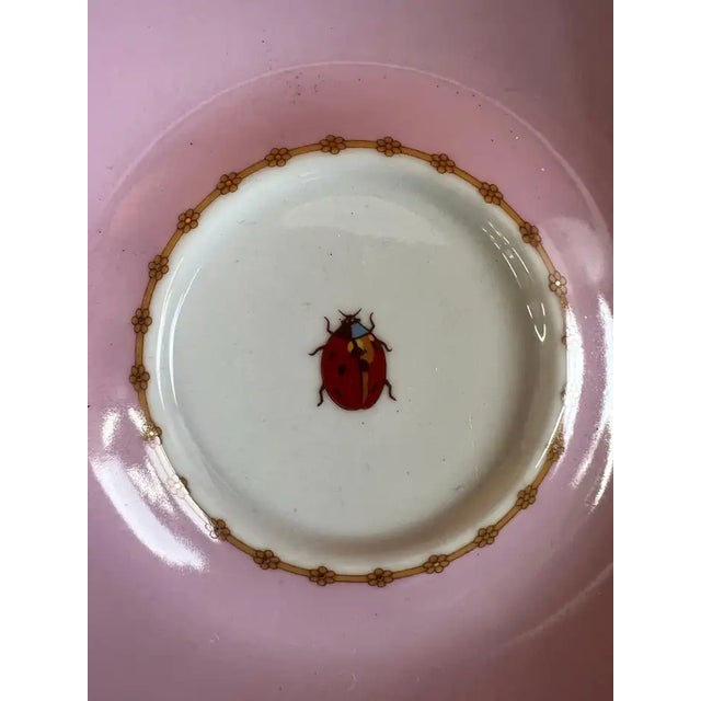 Late 20th Century Le Jardin De Versace Rutherford Butterfly Lady Bug Garden Coffee Set, 12Pcs For Sale - Image 9 of 17