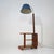 Floor Lamp with Burl Table, 1930s For Sale - Image 4 of 17