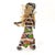 Makishi Dolls, originating in Zimbabwe and Zambia, are created on wire, painted with bold colors, and adorned with fabrics...