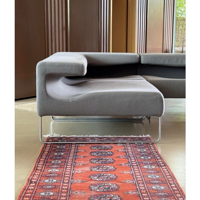 Modular Sectional “Lowseat” Sofa by Patricia Urquiola for Moroso, Circa 2000 For Sale In Los Angeles - Image 6 of 12
