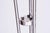 Metal Czech Art Deco Floor Lamp in Chrome, Opal Glass and Lacquered Wood, 1930s For Sale - Image 7 of 15