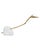 Petrea i estremoz marble sculpture by maeve dimensions: d 12 x w 76 x h 36 cm. Materials: brass; estremoz marble finish:...