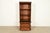 1970s Henredon Style Mid-Century Modern Hollywood Regency Campaign Burled Walnut Bookcase With Drop Front Secretary Desk, Circa 1970s For Sale - Image 5 of 15