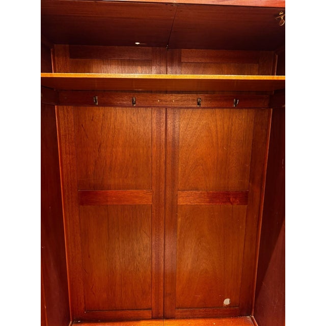 1960s Art Deco Armoire For Sale - Image 4 of 4