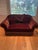 Love Seat, Beautiful Custom Made , Plush, Tufted, Rich Brown Velvet Fabric For Sale In Los Angeles - Image 6 of 7