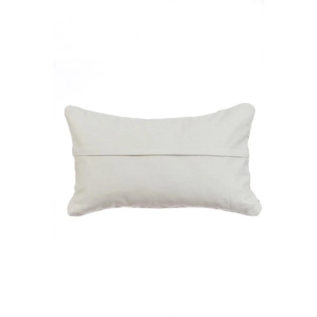 Mid-Century Modern Black Kilim Pillow Cover For Sale - Image 3 of 4