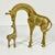 Vintage Home is pleased to offer this whimsical Hollywood Regency Brass Giraffe with Calf Sculpture. It’s from the Mid-...