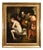 Roman School Artist, Susanna and the Elders, 17th Century, Oil on Canvas, Framed For Sale