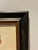 English Vintage Red Admiral Butterfly & Botanical Print in Black and Gold Wood Frame For Sale - Image 3 of 4