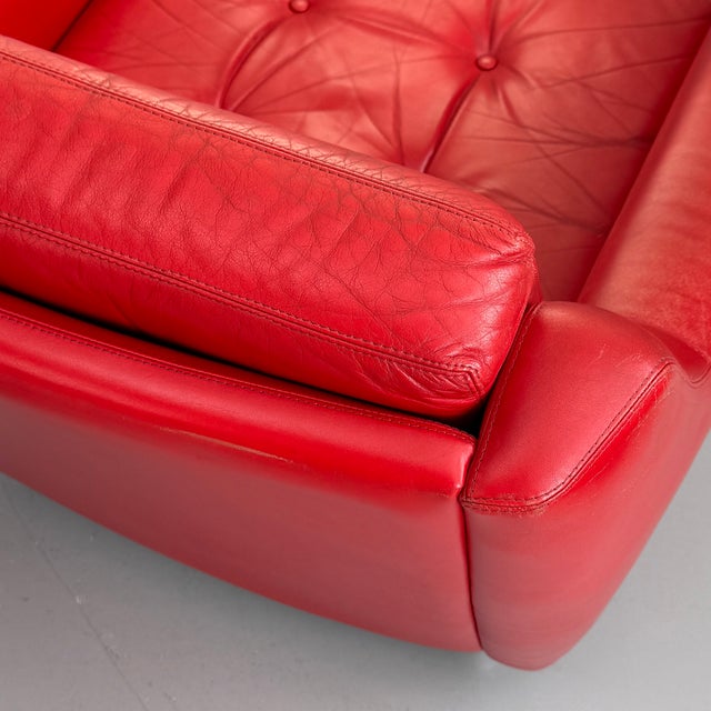 Mid-Century Leather Armchairs, 1970s, Set of 2 For Sale - Image 10 of 11