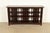An exceptional Mission or Arts & Crafts style slatted triple bookcase By Stickley, "Harvey Ellis Collection" USA, Circa...