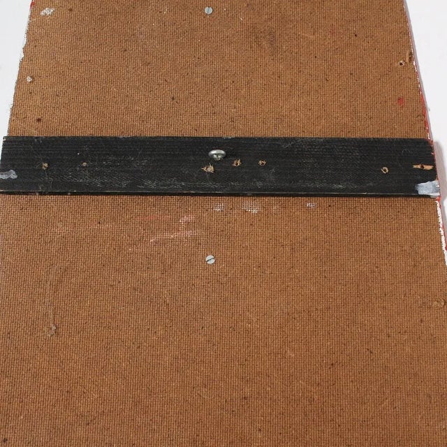 Hubertus Giebe, Der Maler, 1999, Oil on Canvas & Sculpture Object, Set of 2 For Sale - Image 11 of 12