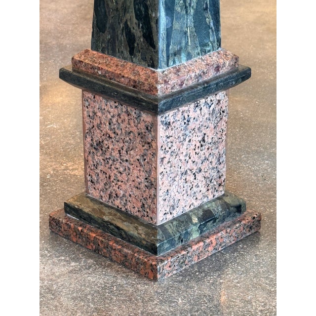 Pair of 1920s Granite Obelisks For Sale - Image 10 of 11