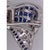 18 Karat White Gold Sapphire and Diamond Bow Pin 1.10 TDW For Sale - Image 10 of 12