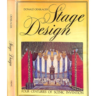 "Stage Design: Four Centuries of Scenic Invention" 1975 Oenslager, Donald For Sale