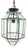 Octagonal Chandelier Lantern in Brass and Beveled Glass in the style of Adolf Loos, 1960 For Sale