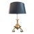 Late 20th Century Sarreid Brass Bouillotte Style Lamp For Sale