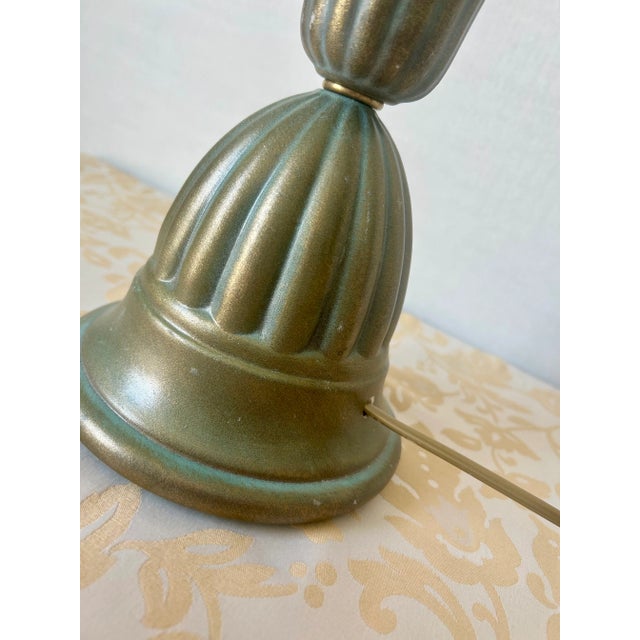 1950s Vintage Ceramic Table Lamp, 1950s For Sale - Image 5 of 6