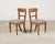 Set of Six English William IV Fruitwood Upholstered Dining Chairs For Sale In Sacramento - Image 6 of 18