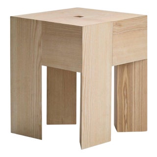 Triangle Wood Stool by Aldo Bakker for Karakter For Sale