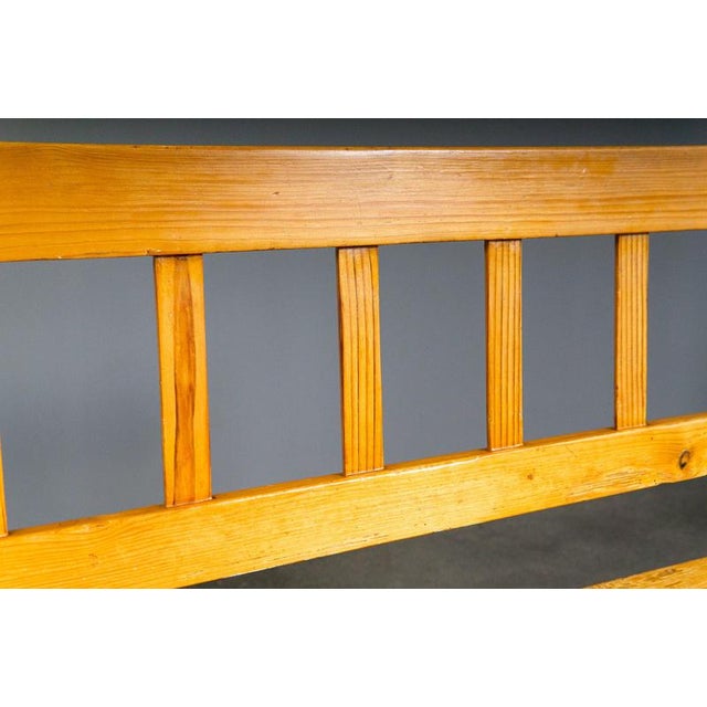 Biedermeier Chest Bench in Pine, 1800s For Sale - Image 12 of 17