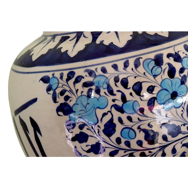 1990s Table Lamp Base with Islamic Calligraphy, 1990s For Sale - Image 5 of 12