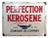 Vintage Perfection Kerosene Standard Oil Metal Sign Advertising Reproduce Steel 1.3mm For Sale