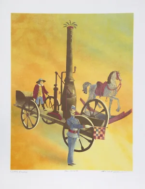 Francis Atlee Caldwell, Tom Thumb, Lithograph