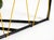 Mid-Century Modern French Metal Wall-Mounted Coat Rack with Shelf and Mirror, 1950s For Sale - Image 10 of 18