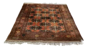 Vintage Traditional Pattern Wool Rug