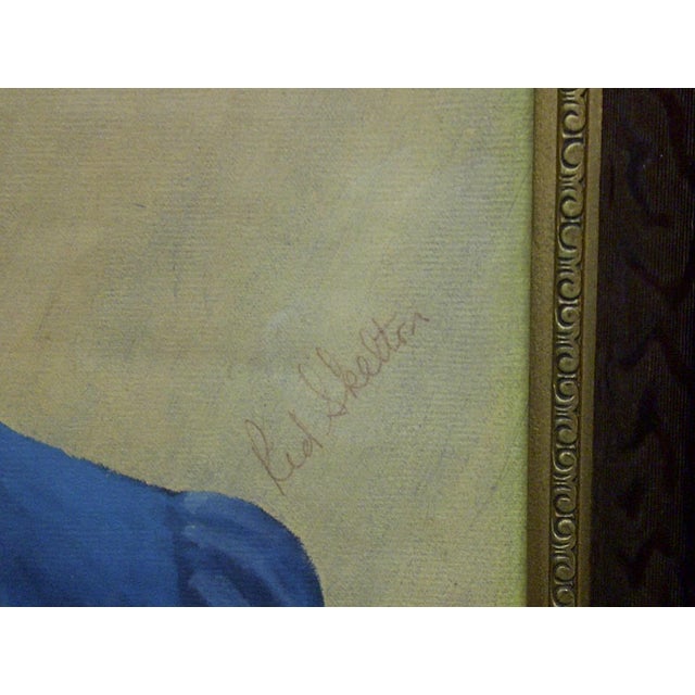 1972 Original Printing Grandma In Blue By Red Skelton
