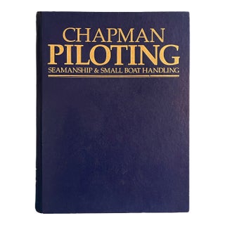 Mid 20th Century Chapman’s Piloting Hardcover Book For Sale