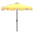 Zimmerman 7.5 Square Umbrella - Yellow/White For Sale