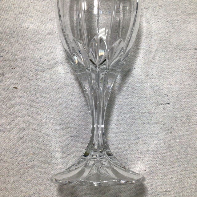 Transparent Mikasa Berkeley Crystal Water Goblets-Set of 11 For Sale - Image 8 of 12