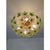 Art Deco 1980s Flush Mount Vintage Green Crystals Chandelier Lighting For Sale - Image 3 of 11