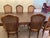 French Provincial Extendable Dining Table & 6 Chairs For Sale - Image 4 of 16