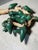 These are vintage handcrafted, glazed green chili pepper ceramic ristras used for rustic farmhouse or Southwest-style wall...