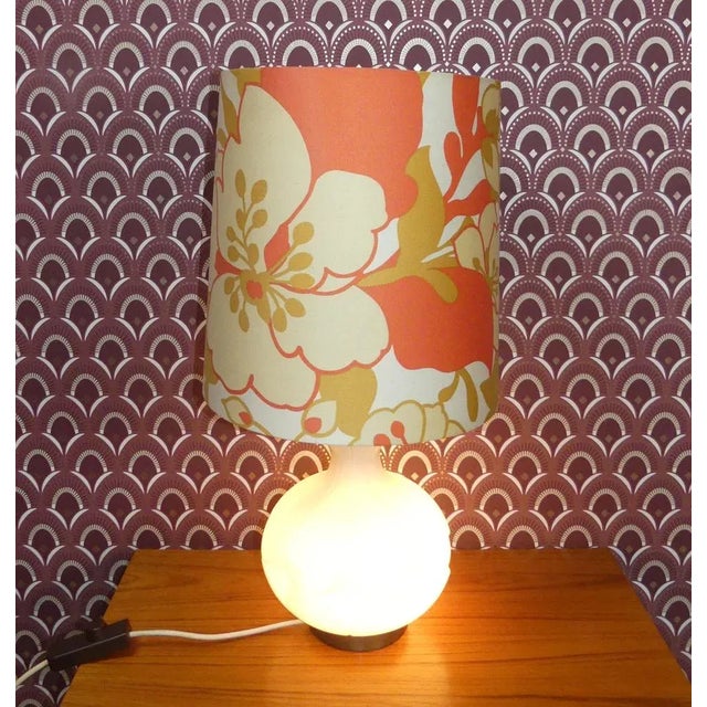Deco highlight Magnificent 60s 70s table lamp in great condition Absolute mega cracker !!! Elegant umbrella with a large...