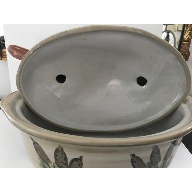 Louisville Stoneware Green Duck Casserole Dish Chairish