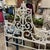 Pair of stunning twin size metal headboards with amazing details. From the garland draped urn on the top to the scrolls,...