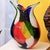 Murano‑Style Multicolored Hand‑Blown Art Glass Vase, 13" For Sale - Image 11 of 18