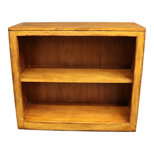 Ethan Allen Cherry Low Bookcase For Sale