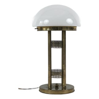 Art Nouveau Brass Table Lamp, Austria, 1980s For Sale